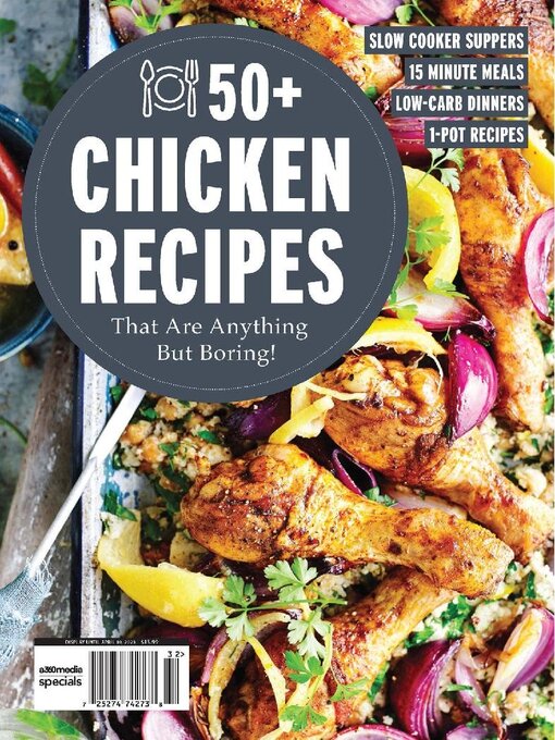 Title details for 50+ Chicken Recipes by A360 Media, LLC - Available
